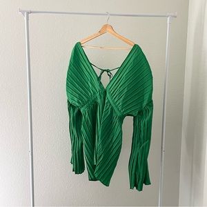 Pretty Little Thing Green Romper